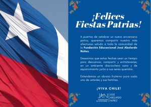 ¡Felices Fiestas Patrias!