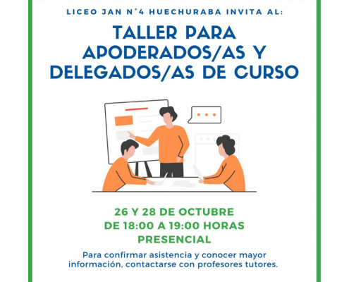 Invitación Talleres Apoderados