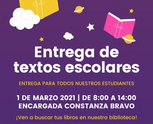 Entrega de textos escolares 2021