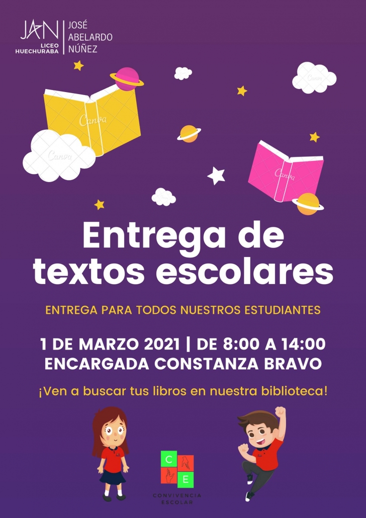 Entrega de textos escolares 2021