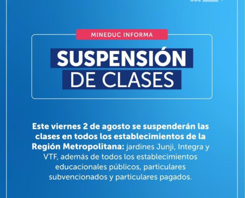 Suspensión de clases